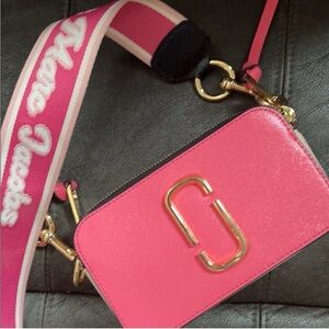 Marc Jacobs snapshot bag pink